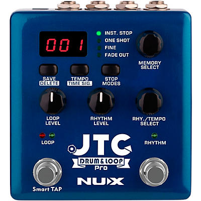 NUX JTC Pro Drum & Loop Effects Pedal