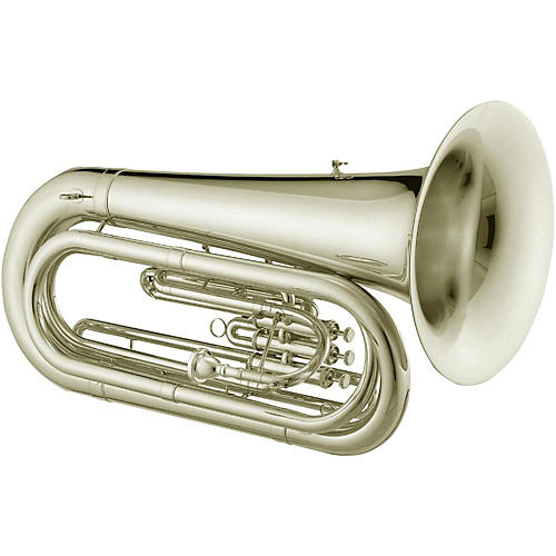 Jupiter JTU1030M Qualifier Series Convertible BBb Marching Tuba Silver plated