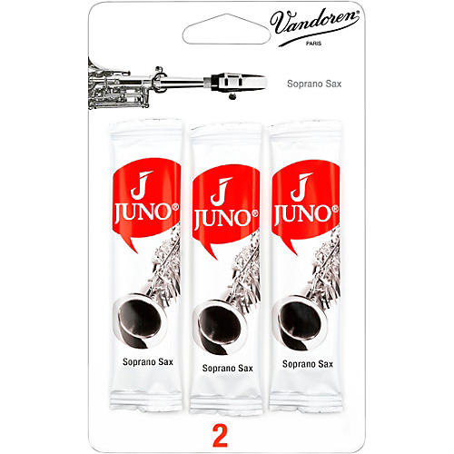 Vandoren JUNO Soprano Saxophone 3-Reed Card 2