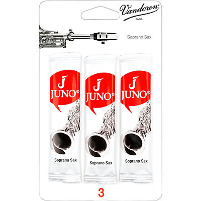 Vandoren JUNO Soprano Saxophone 3 Reed Card
