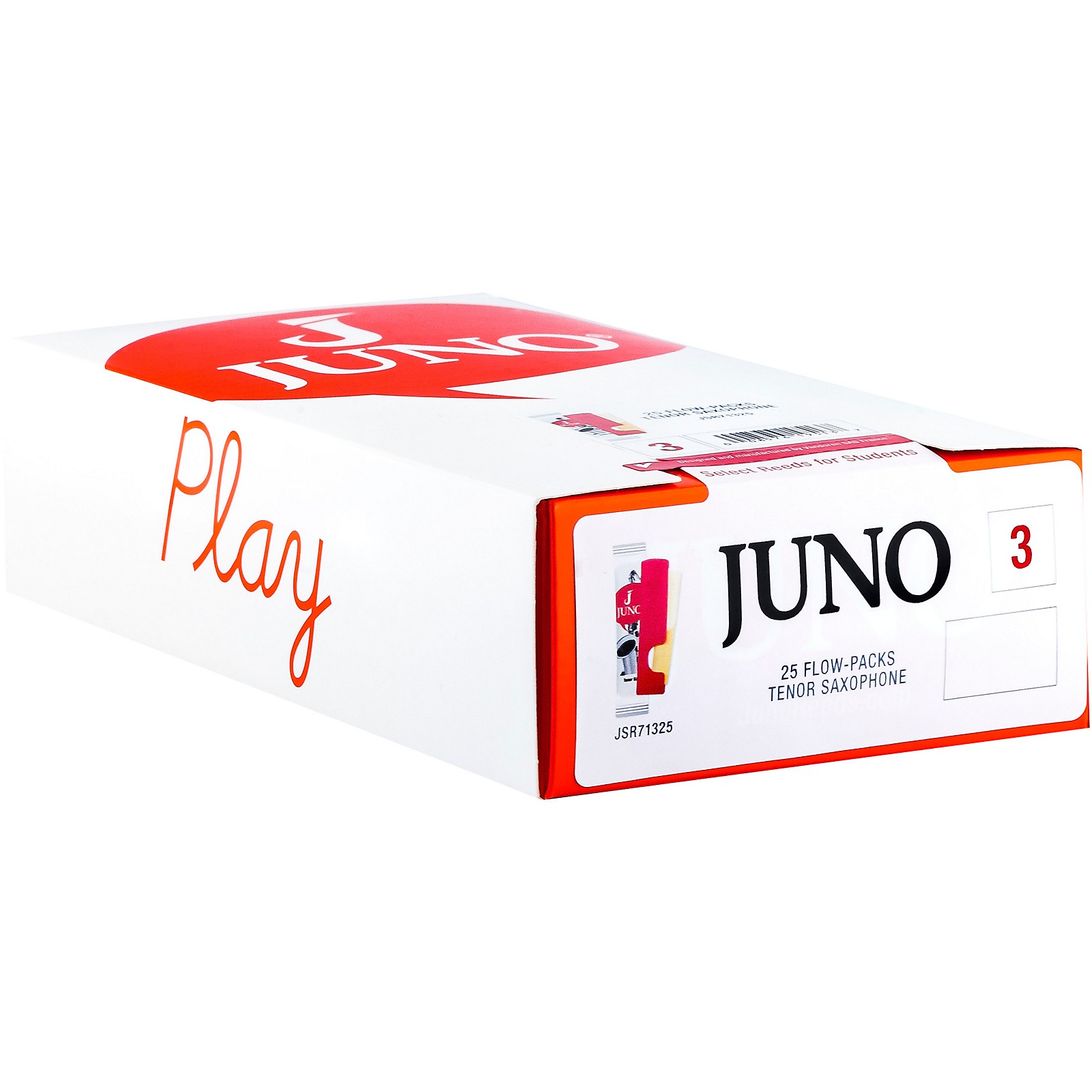 Vandoren JUNO Tenor Sax, Box of 25 Reeds 3 Musician's Friend