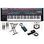 Roland JUNO-X Keyboard With KS-20X Stand, DP-10 & EV-5 Pedals, Plus Black Series Audio & MIDI Cables