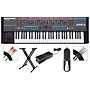Roland JUNO-X Keyboard With Proline X-Stand, Sustain and Expression Pedal, Plus Livewire Audio & MIDI Cables