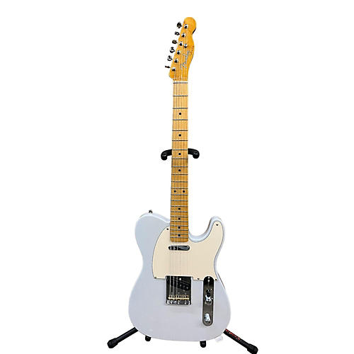 Fender JV Modified '50s Telecaster Solid Body Electric Guitar White Blonde