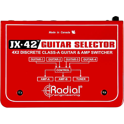 Radial Engineering JX-42 Guitar and Amp Switcher
