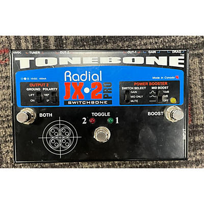 Radial Engineering JX2 Switchbone Class A ABY With Boost Pedal