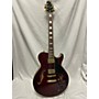 Used Greg Bennett Design by Samick JZ-123 Hollow Body Electric Guitar Wine Red