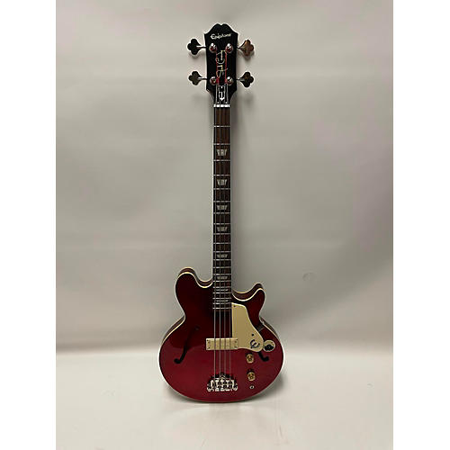 Epiphone Jack Casady Signature Electric Bass Guitar Red