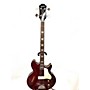 Used Epiphone Jack Casady Signature Electric Bass Guitar Sparkling Burgundy