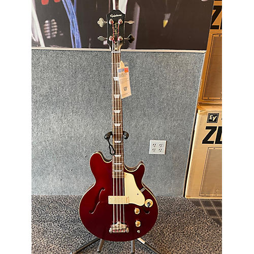 Epiphone Jack Casady Signature Electric Bass Guitar Candy Apple Red