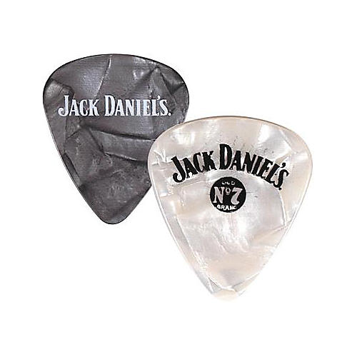 Jack Daniel's Pearloid Guitar Picks - One Dozen