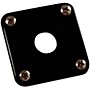 Gibson Jack Plate with Screws Black