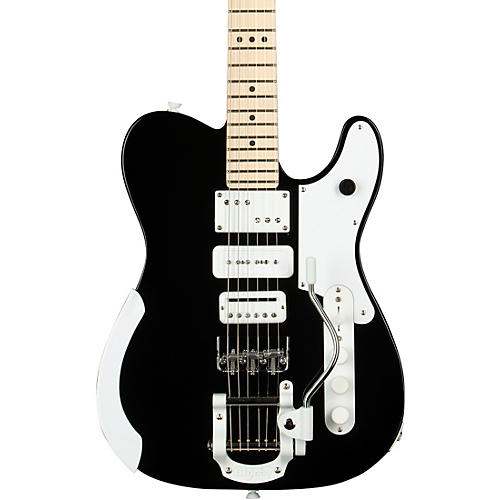 Fender Jack White Triplecaster Telecaster Electric Guitar Black