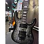 Used Dean Jackie Vincent C450F Solid Body Electric Guitar Black and Silver