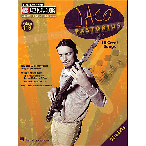 Jaco Pastorius - Jazz Play-Along Volume 116 (CD/Pkg)