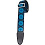 Henry Heller Jacquard Deluxe Series Guitar Strap Blue