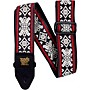Ernie Ball Jacquard Guitar Strap Blackjack Red