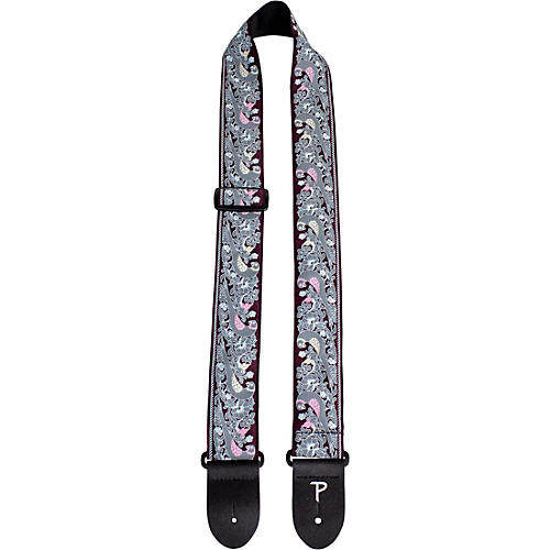 Perri's Jacquard Guitar Strap Heritage Birds 2 in.