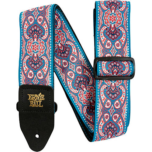 Ernie Ball Jacquard Guitar Strap Pink Paisley