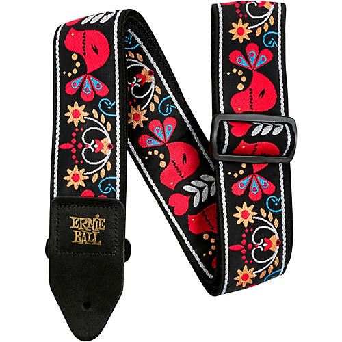 Ernie Ball Jacquard Guitar Strap Redbird Rising