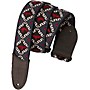 PRS Jacquard Hootenanny Style Guitar Strap, Red, White & Blue Birds Red White and Blue