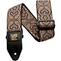Ernie Ball Jacquard Polypro Guitar Strap - Gold & Black Paisley