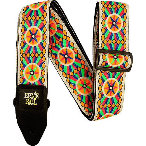 Ernie Ball Jacquard Polypro Guitar Strap Candy Sun