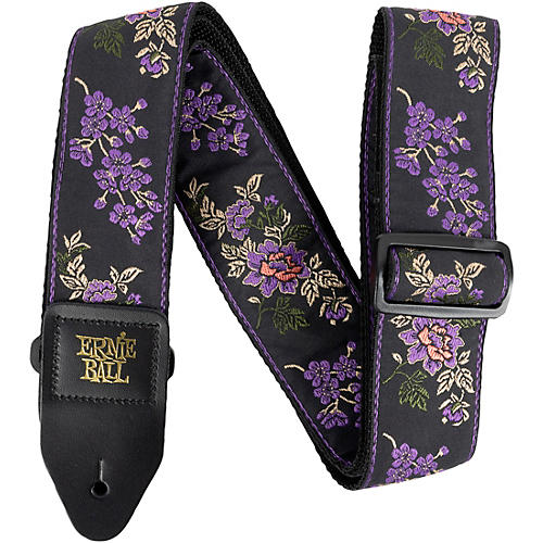 Ernie Ball Jacquard Polypro Guitar Strap Lavender Blossom