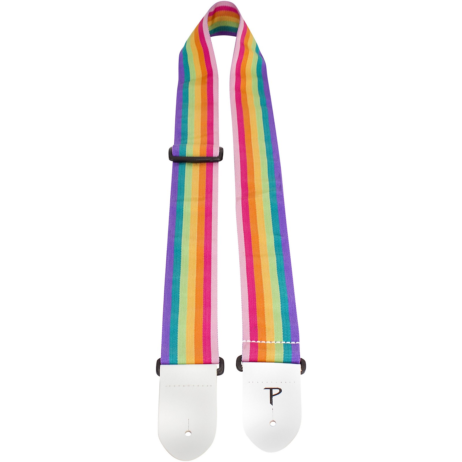Perri's Jacquard Rainbow Guitar Strap Musician's Friend