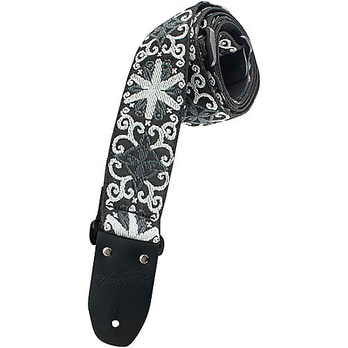 Henry Heller Jacquard Series Guitar Strap Grey