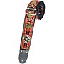 Henry Heller Jacquard Series Guitar Strap Red