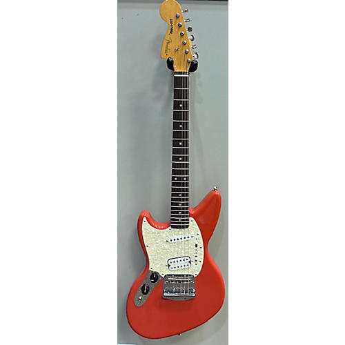 Fender Jagstang Left Handed Electric Guitar Fiesta Red
