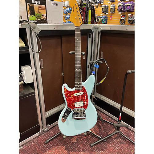 Fender Jagstang Left Handed Electric Guitar Sonic Blue