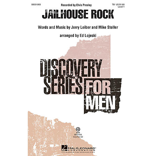 Hal Leonard Jailhouse Rock (Discovery Level 1) TB arranged by Ed Lojeski