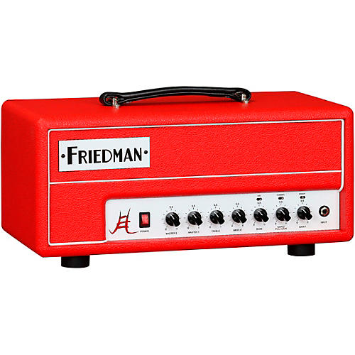 Friedman Jake E. Lee Signature 20 2-Channel 20-Watt Head EL84 Tubes Series Condition 1 - Mint Red Tolex