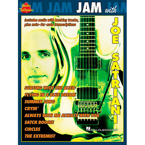 Jam with Joe Satriani Book with CD