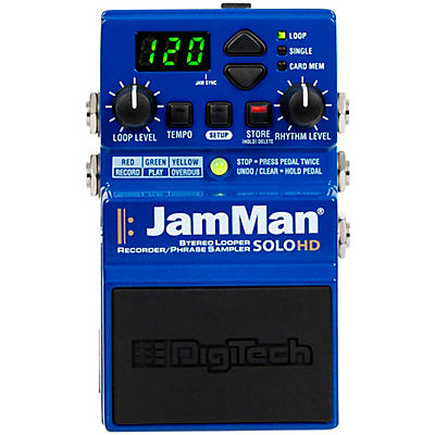 DigiTech JamMan Solo HD Stereo Looper Effects Pedal