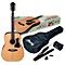 JamPack IJV50 Quickstart Dreadnought Acoustic Guitar Pack Level 2 Natural 888365316383