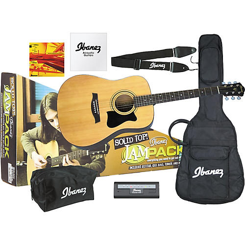 JamPack Solid-Top Acoustic Guitar Pack