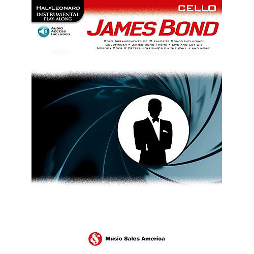 James Bond For Cello - Instrumental Play-Along Book/Online Audio