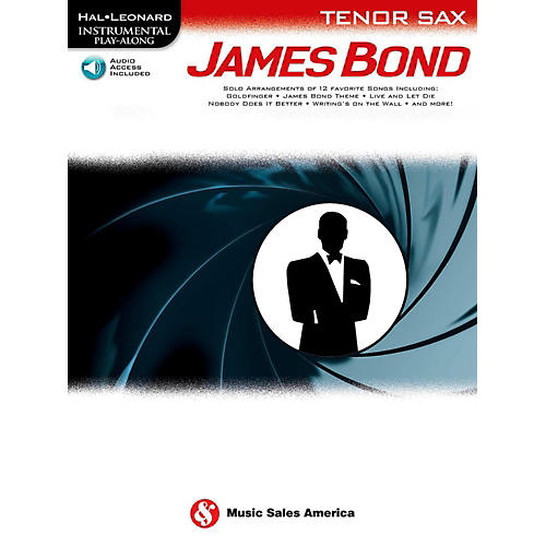 James Bond For Tenor Sax - Instrumental Play-Along Book/Online Audio