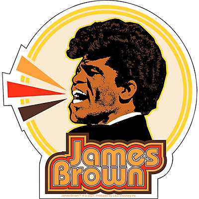 C&D Visionary James Brown Sticker