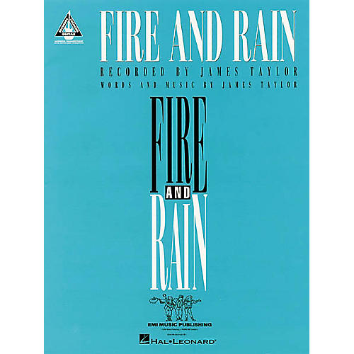 James Taylor: Fire and Rain Guitar Sheet Music Book
