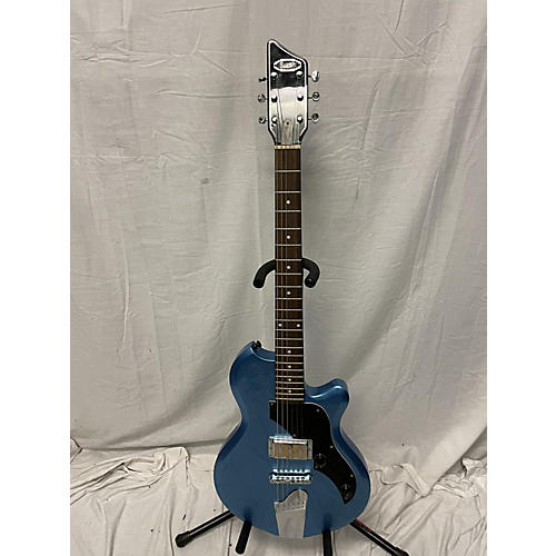 Supro Jamesport Island Series Solid Body Electric Guitar Blue