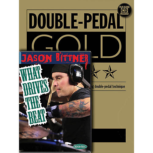Hudson Music Jason Bittner - Double Bass Drum Pro Method (Book/CD/DVD Pack) DVD Series Performed by Jason Bittner