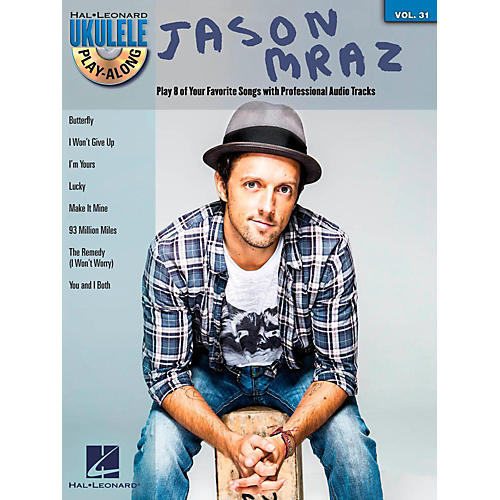 Jason Mraz - Ukulele Play-Along Vol. 31 Book/CD