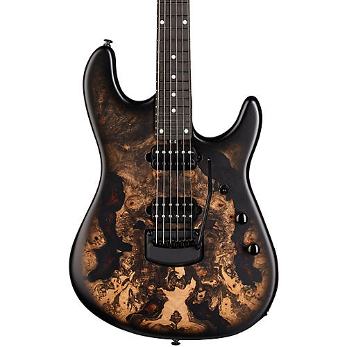 Ernie Ball Music Man Jason Richardson Artist Series Cutlass Electric Guitar Buckeye Burl