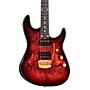 Ernie Ball Music Man Jason Richardson Artist Series Cutlass Electric Guitar Rorschach Red