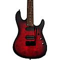 Sterling by Music Man Jason Richardson Cutlass 7-String Electric Guitar Dark Scarlet Burst SatinDark Scarlet Burst Satin