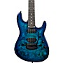 Ernie Ball Music Man Jason Richardson Cutlass HT 7-String Electric Guitar - Water Temple